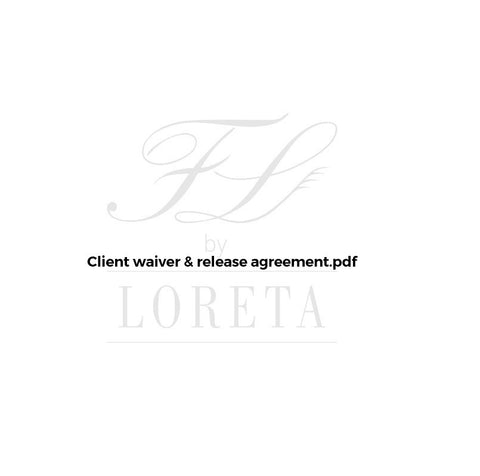 Client Waiver & Release Agreement