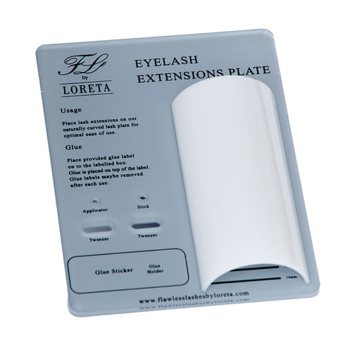 Eyelash Extensions Plate